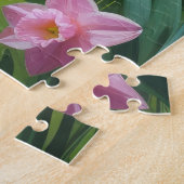 Rhodesian Ridgeback-hond lente bloemen schilderij Legpuzzel (Zijkant)
