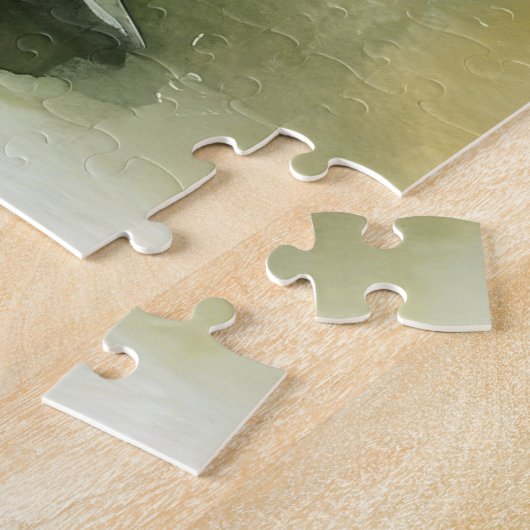 Rhodesian Ridgeback Hond met Paaseieren Vakantie Legpuzzel (Zijkant)