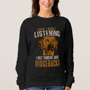 Rhodesian Ridgeback-hond Trui