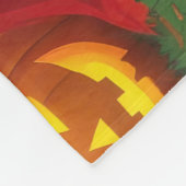 Rhodesian Ridgeback Honden Pompoen Halloween Grapp Fleece Deken (Hoek)