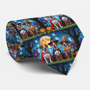 Rhodesian Ridgeback Honden Pompoen Halloween Grapp Stropdas