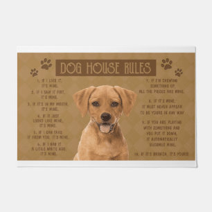 Rhodesian Ridgeback Hondenhuis regels, als het geb Deurmat