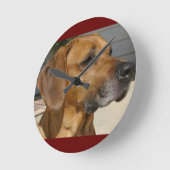 RHODESIAN RIDGEBACK Hondenras Pet Ronde Klok (Hoek)