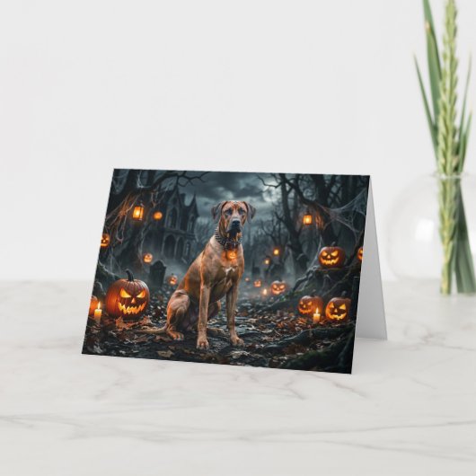 Rhodesian Ridgeback in de kaart van het Geheime Bo (Voorkant)
