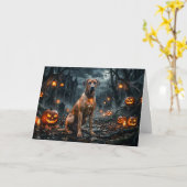 Rhodesian Ridgeback in de kaart van het Geheime Bo (Gele Bloem)
