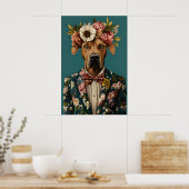 Rhodesian Ridgeback In Pak Poster, Rhodesian Poster (Keuken)