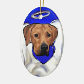 Rhodesian Ridgeback Keramisch Ornament (Links)