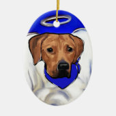 Rhodesian Ridgeback Keramisch Ornament (Voorkant)