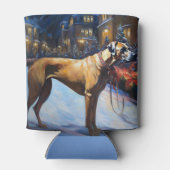 Rhodesian Ridgeback Kerstfeest Seizoen Blikjeskoeler (Achterkant)