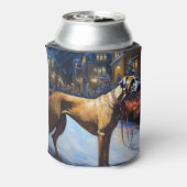 Rhodesian Ridgeback Kerstfeest Seizoen Blikjeskoeler (Blikje Achterkant)