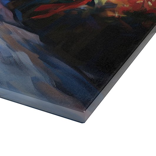 Rhodesian Ridgeback Kerstfeest Seizoen Snijplank (Hoek)