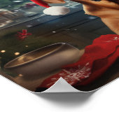 Rhodesian Ridgeback Kerstkoekjes Vakantie Poster (Hoek)