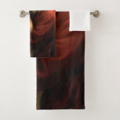 Rhodesian Ridgeback Kerstman Feestelijke Kerstmis Bad Handdoek (Insitu)