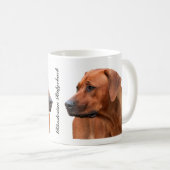 Rhodesian Ridgeback Koffie Mok (Voorkant rechts)