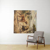 Rhodesian Ridgeback Leeuwenhond Kunst Wandkleed (In Situ (horizontaal))