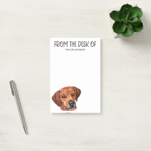 Rhodesian Ridgeback liefhebber Post-it® Notes (Kantoor)