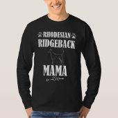 Rhodesian Ridgeback Mama T-shirt (Voorkant)