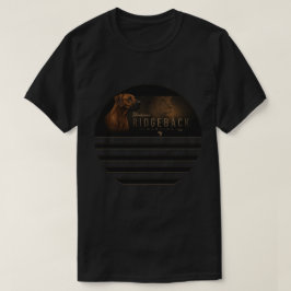 Rhodesian Ridgeback met Leeuw T-shirt