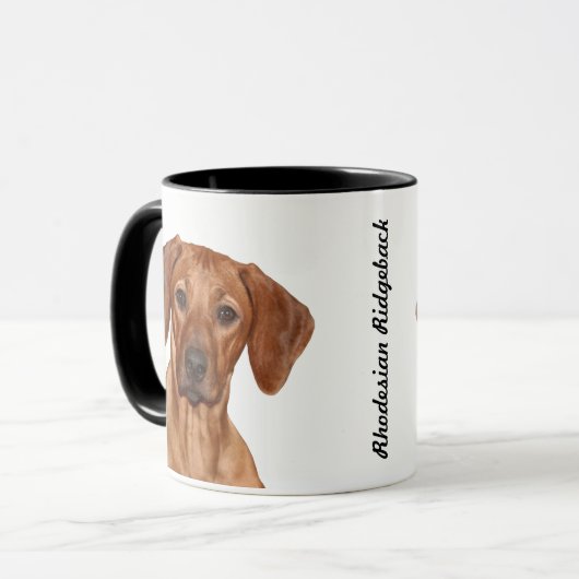 Rhodesian Ridgeback mok (Voorkant links)