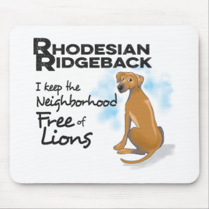 Rhodesian Ridgeback Muismat