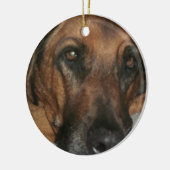 Rhodesian Ridgeback-Ornament Keramisch Ornament (Links)