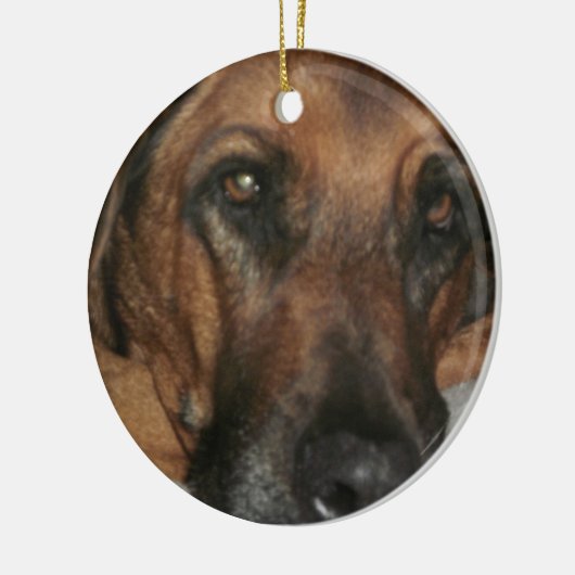 Rhodesian Ridgeback-Ornament Keramisch Ornament (Links)
