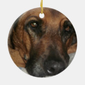 Rhodesian Ridgeback-Ornament Keramisch Ornament (Achterkant)