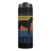 Rhodesian Ridgeback Papa Hond T-shirt Thermosbeker (Voorkant)