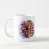Rhodesian Ridgeback Patriot Koffiemok (Links)