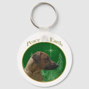 Rhodesian Ridgeback Peace Sleutelhanger