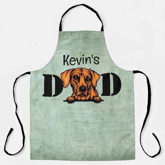 Rhodesian Ridgeback persoonlijke vader Apron Schort (Voorkant)