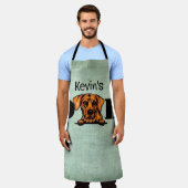 Rhodesian Ridgeback persoonlijke vader Apron Schort (Gedragen)