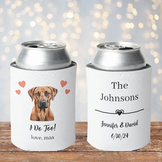 Rhodesian Ridgeback Pet Wedding Koelbox Blikjeskoeler