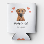 Rhodesian Ridgeback Pet Wedding Koelbox Blikjeskoeler (Voorkant)