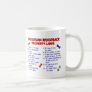 RHODESIAN RIDGEBACK Property Laws 2 Koffiemok