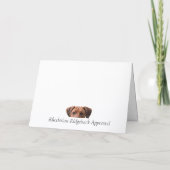 Rhodesian Ridgeback Pumpkin Pals – Halloween Groet Kaart (Achterkant)