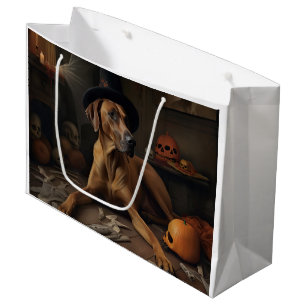 Rhodesian Ridgeback Pumpkins Halloween Scary Groot Cadeauzakje