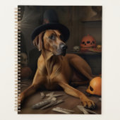Rhodesian Ridgeback Pumpkins Halloween Scary Planner (Voorkant)