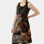 Rhodesian Ridgeback Pumpkins Halloween Scary Schort (Insitu)