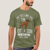Rhodesian Ridgeback Puppies Eigenaar Lover _44 T-shirt (Voorkant)