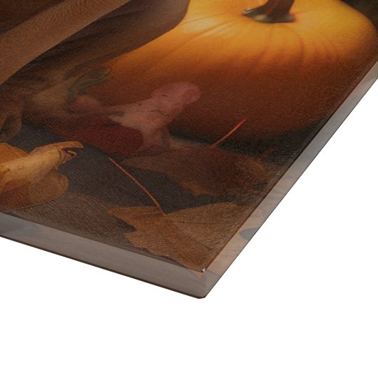 Rhodesian Ridgeback Puppy Herfst Delight Pompoen Snijplank (Hoek)