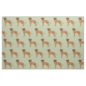 Rhodesian Ridgeback Schattige African Lion Dog Gre Stof (Fat Quarter)