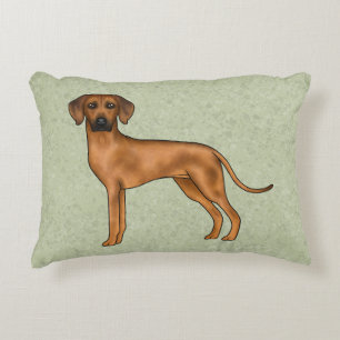 Rhodesian Ridgeback Schattige Afrikaanse Leeuw Hon Accent Kussen