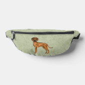 Rhodesian Ridgeback Schattige Afrikaanse Leeuw Hon Heuptasje (Liggend)
