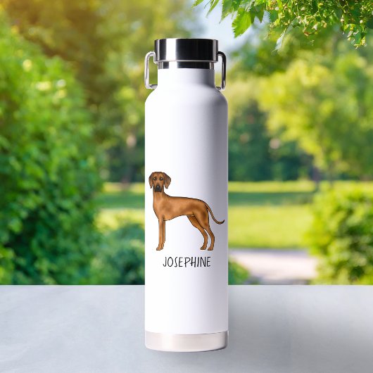 Rhodesian Ridgeback Schattige Afrikaanse Leeuw Hon Waterfles
