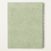 Rhodesian Ridgeback Schattige bruine hond met teks Planner (Achterkant)