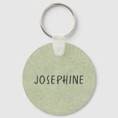 Rhodesian Ridgeback Schattigee Bruine Leeuwenhond  Sleutelhanger (Achterkant)