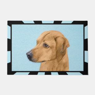 Rhodesian Ridgeback Schilderij - Originele Honden Deurmat