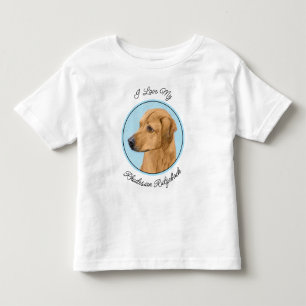 Rhodesian Ridgeback Schilderij - Originele Honden  Kinder Shirts
