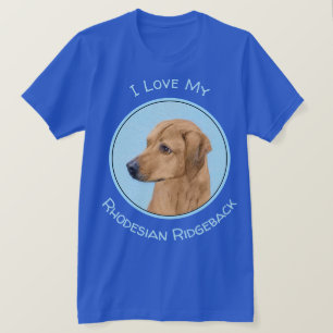 Rhodesian Ridgeback Schilderij - Originele Honden T-shirt